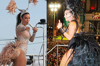 ivete sangalo carnaval 11 Especial Ivete Sangalo   Fantasias, vestidos e roupas usadas nos shows fotos
