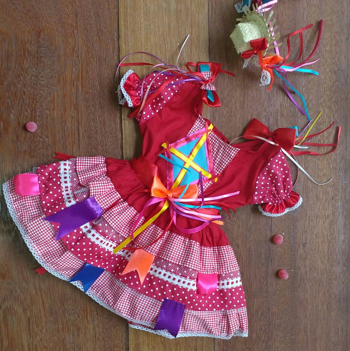 Os melhores vestidos caipiras - moda infantil (8)