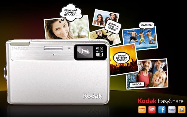 Câmera Kodak Easyshare M590 – Agora ficou ainda mais fácil compartilhar suas fotos nas redes sociais