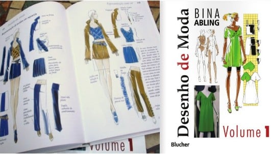 Como aprender a desenhar com o livro Desenho de Moda, de Bina Abling