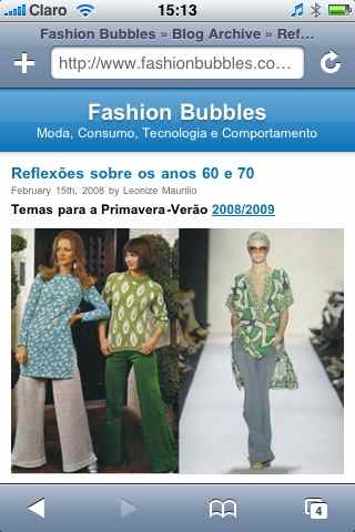 Fashion Bubbles versão mobile