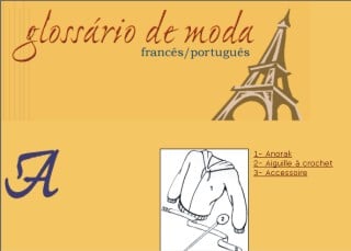 Glossário de Moda – Francês / Português