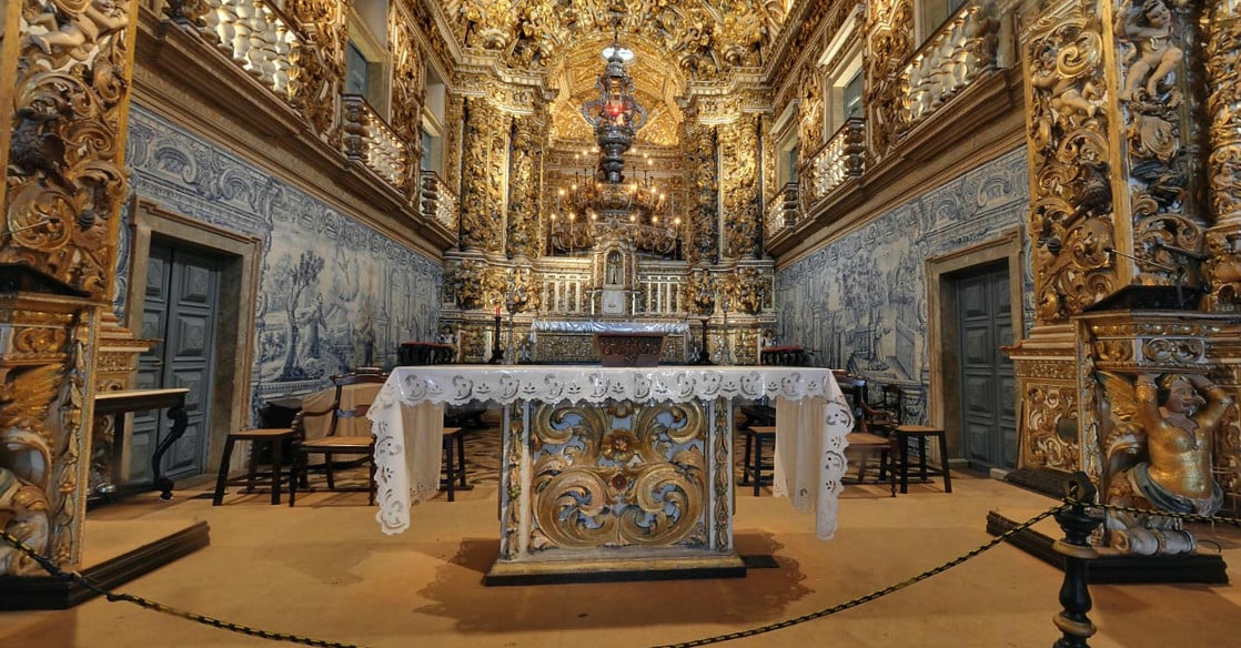 Visite a igreja barroca de São Francisco, em Salvador, sem sair de casa