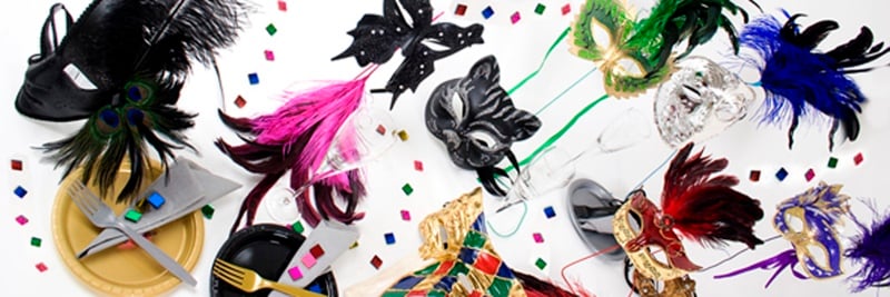 Carnaval 2012 – Máscaras para festas, decoração e vitrines