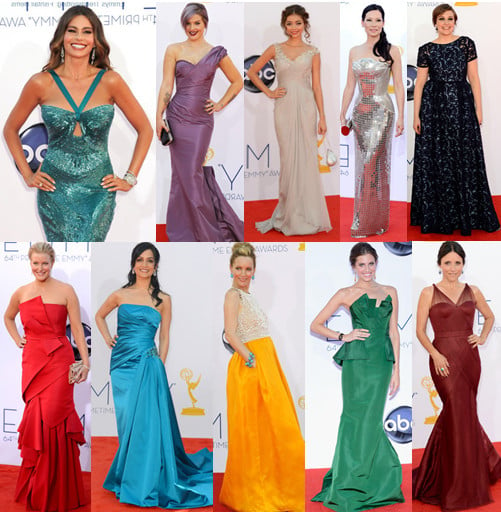 Vestidos de Festa, Emmy 2012 – Famosas apresentam as principais tendências da moda festa