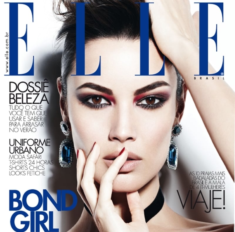 A nova Bond Girl Bérénice Marlohe é capa de ELLE de novembro