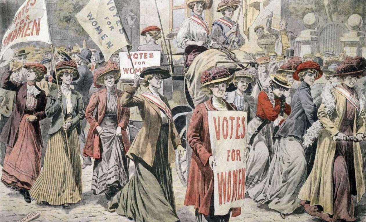 As sufragistas: do direito ao voto à emancipação da mulher