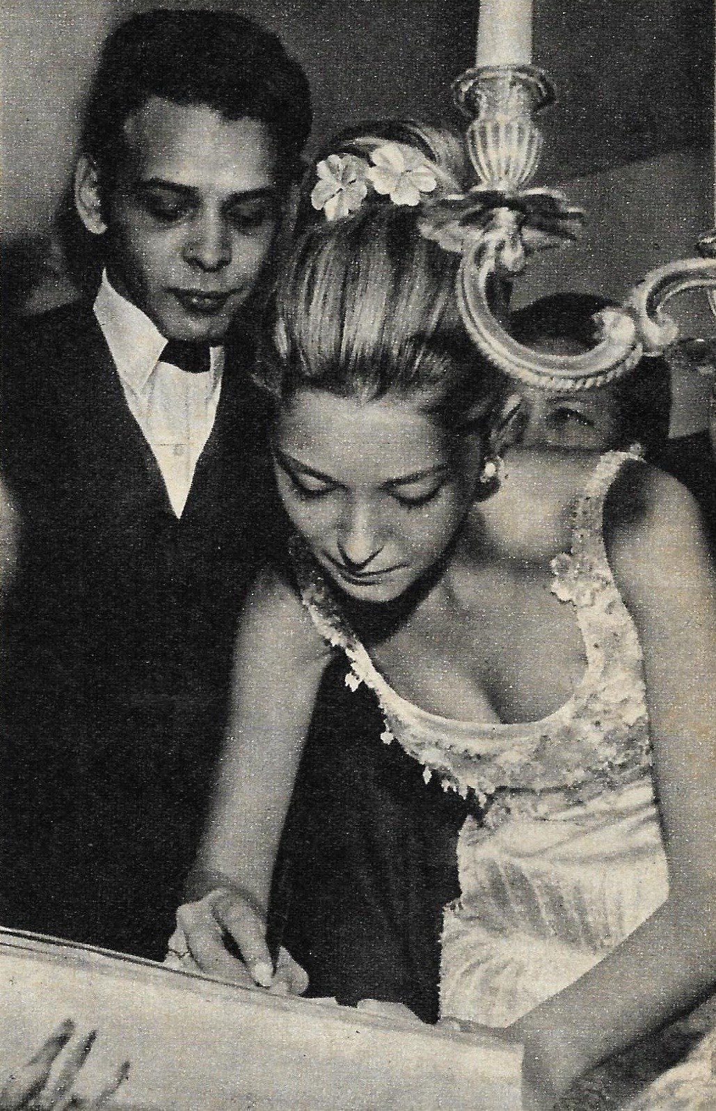 Foto do casamento de Dener Pamplona e Maria Stella Splendore. 