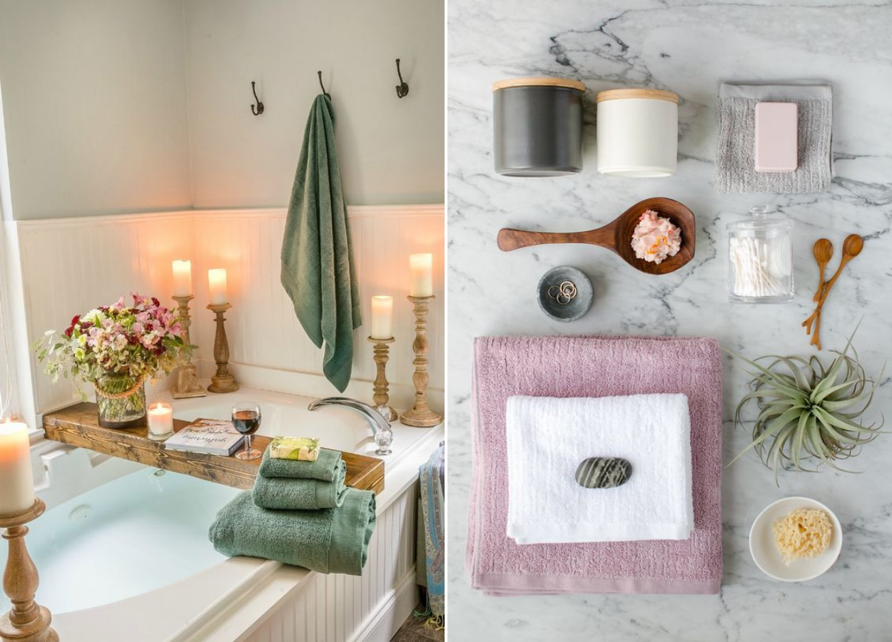 Spa caseiro: 11 truques para transformar seu banheiro em um spa em casa!
