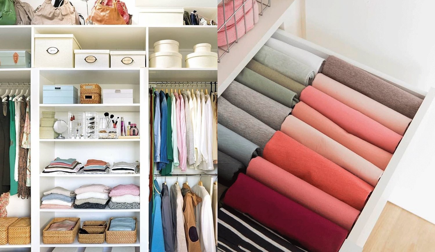 5 dicas hábeis para manter o guarda-roupas organizado