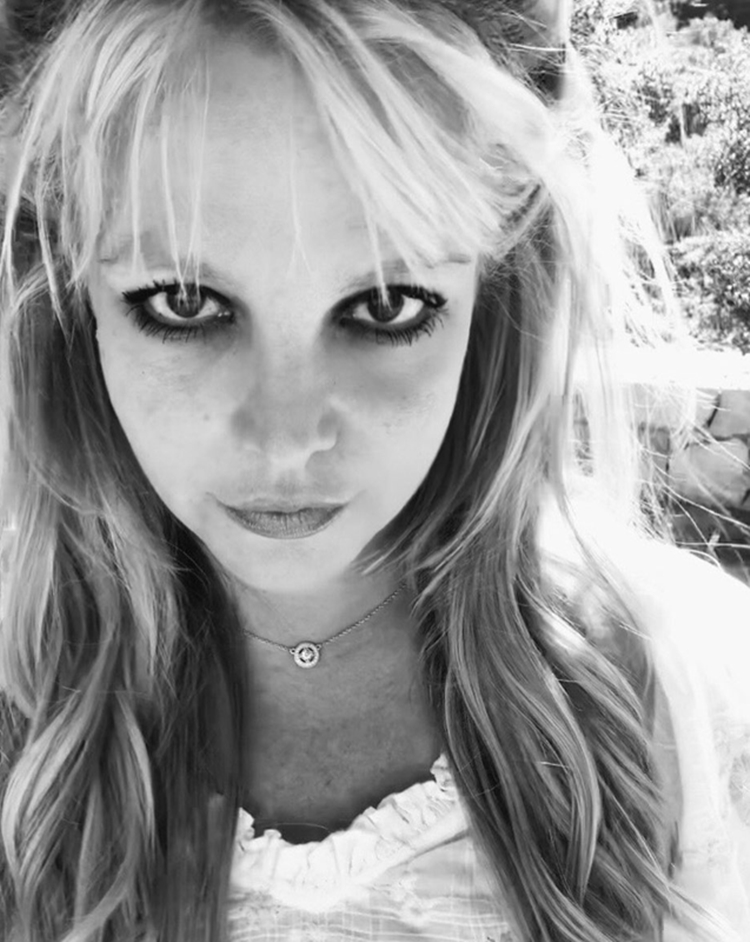 Selfie de Britney Spears.