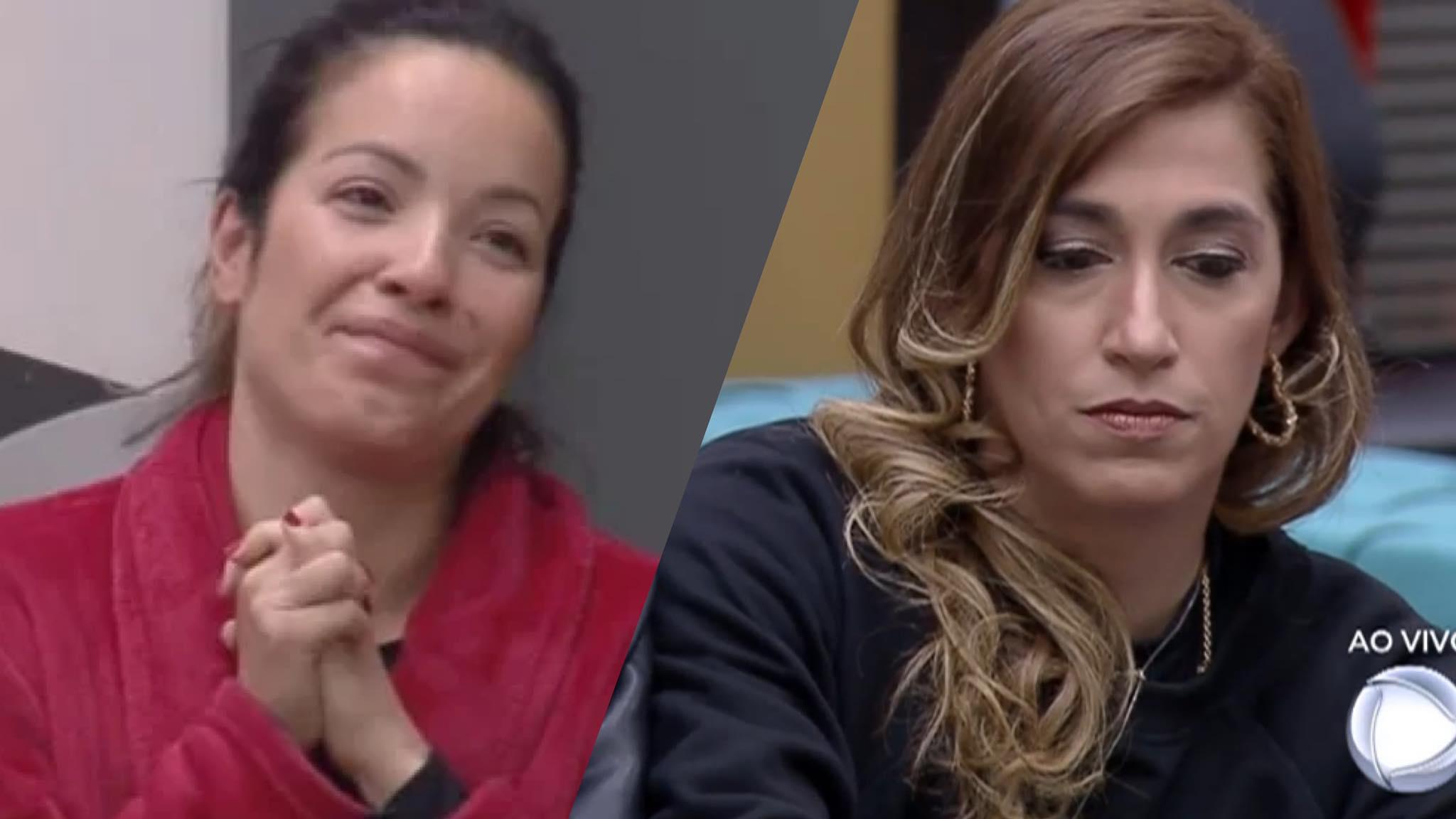 Power Couple – Renata fica inconformada após receber voto de Daniele Hypolito: “jogo acima da amizade”