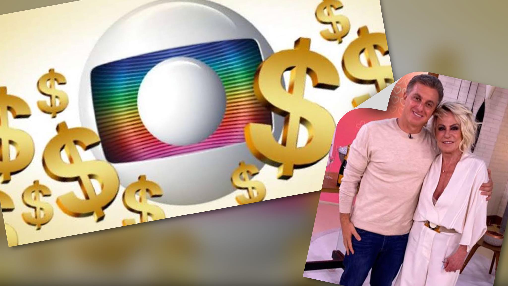 Saiba os salários milionários de Ana Maria Braga e Luciano Huck, as estrelas mais bem pagas da Globo