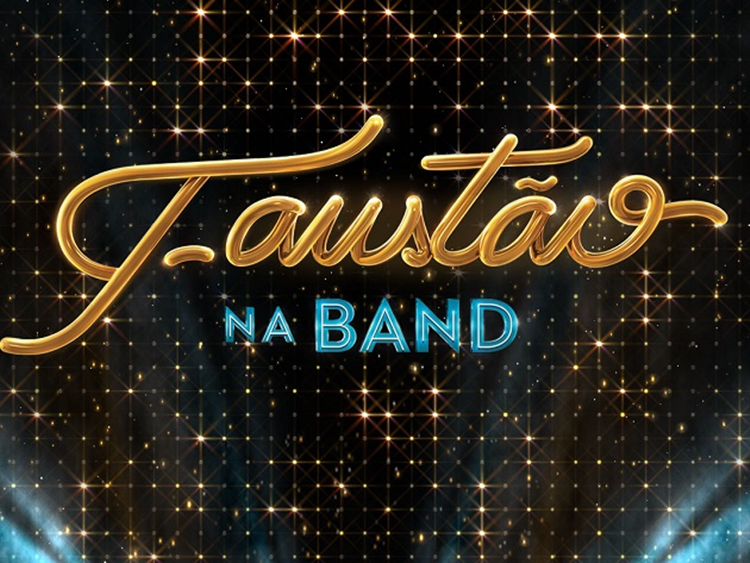 Foto da logo do Faustão na Band.