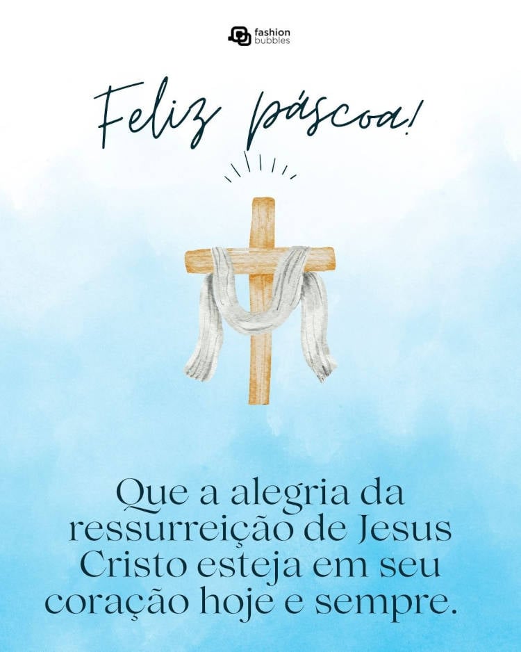 Frase sobre a ressureição de Jesus