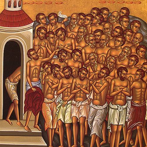 Foto de imagem dos 40 mártires de sebaste.