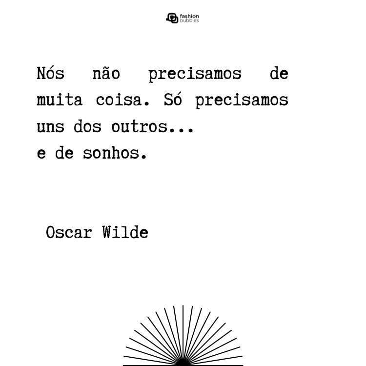 Frase de Oscar Wilde