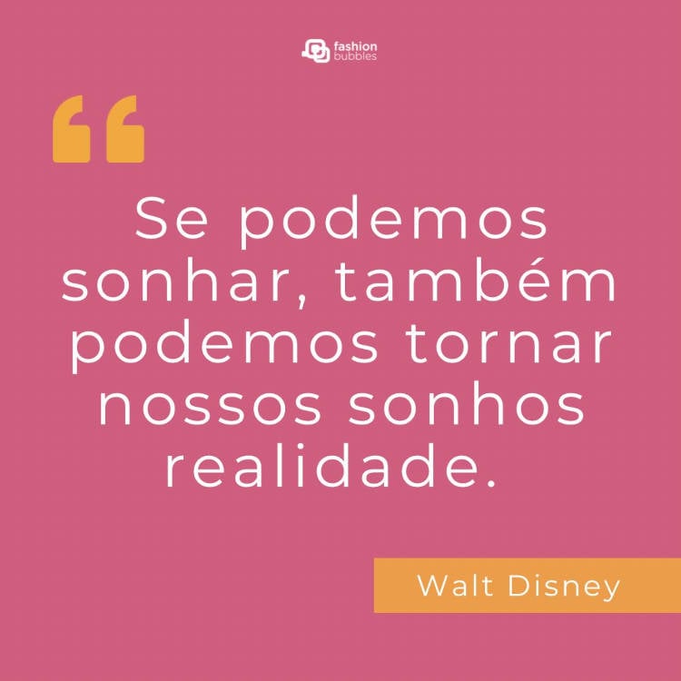 Frase de Walt Disney