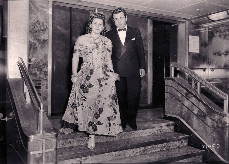 Wanda e Salvatore Ferragamo