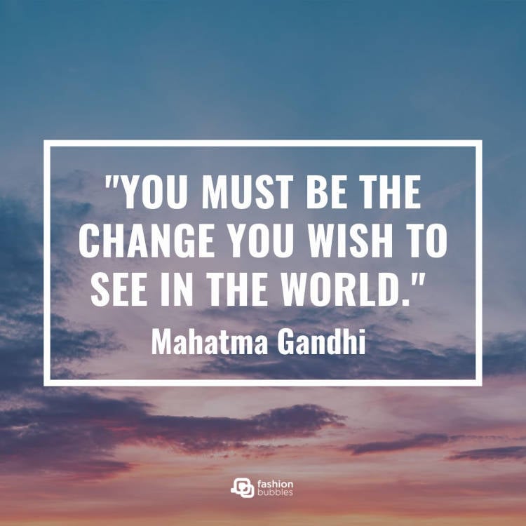 Frase de Mahatma Gandhi