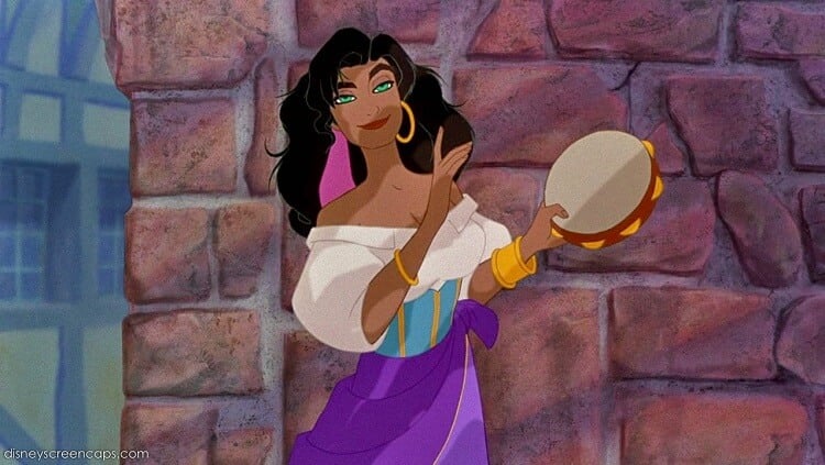 Esmeralda Personagem da Disney signo Escorpião