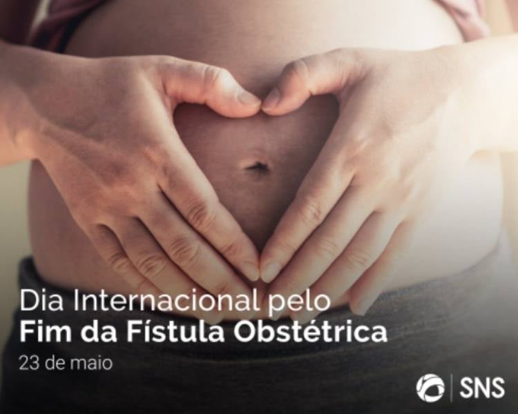Foto sobre o dia de hoje, Dia Internacional para Acabar com a Fístula Obstétrica.