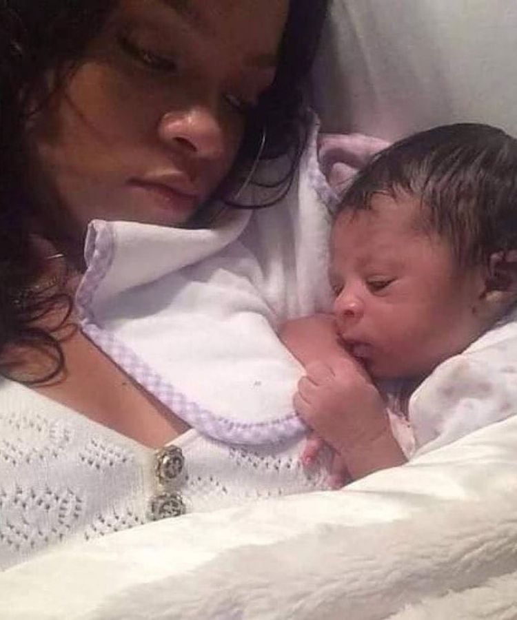 Fotos de filho da Rihanna que circulam na internet são, na verdade, de sua sobrinha