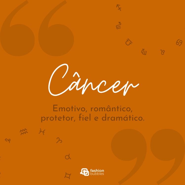 características do signo de Câncer