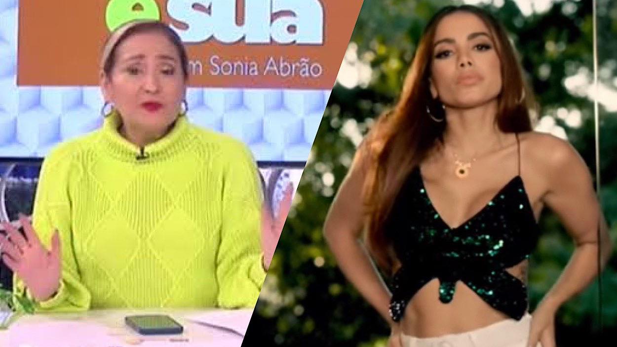 Anitta rebate Sônia Abrão após apresentadora desmerecer seu “Troféu Imprensa” de “Melhor Cantora”