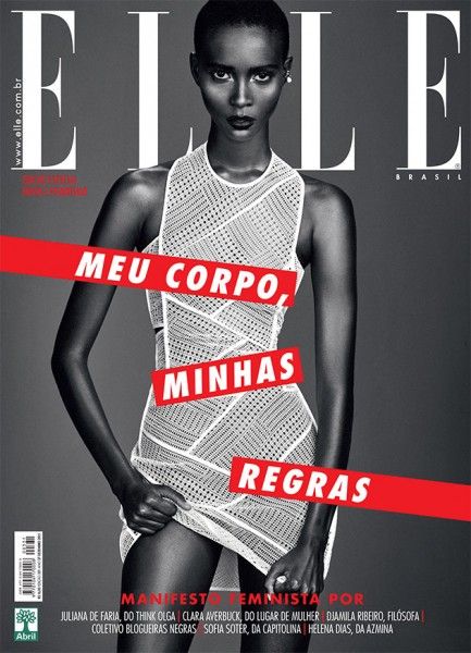 Capa da Revista Elle Brasil.