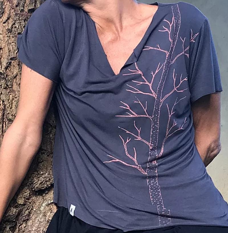 T-shirt de bambu da marca Vista Respire T-shirt de bambu da marca Vista Respire