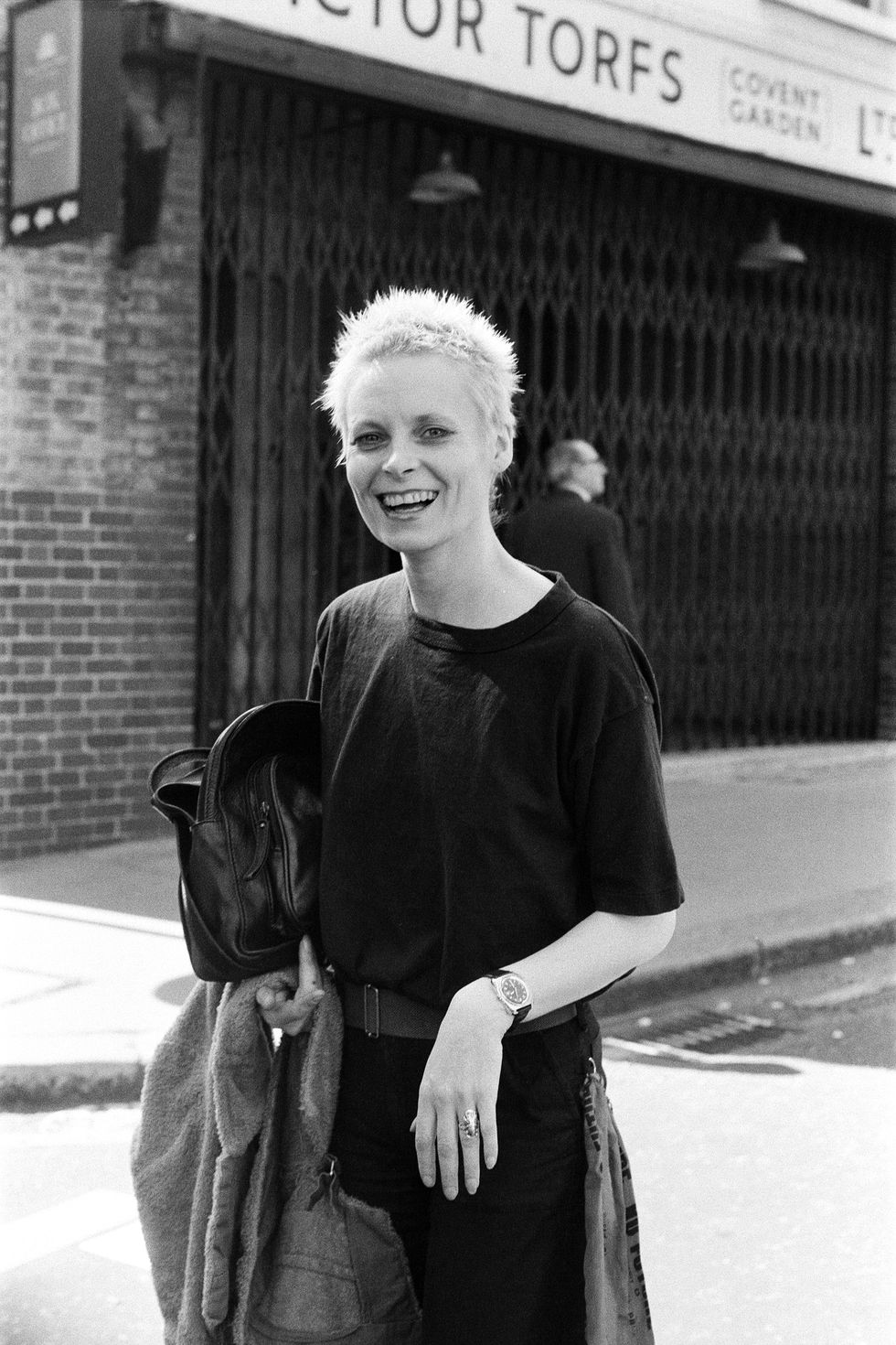 Vivienne Westwood em 1977. 