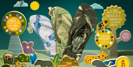 Novo site das Havaianas IPÊ está em leilão. Dê seu lance!