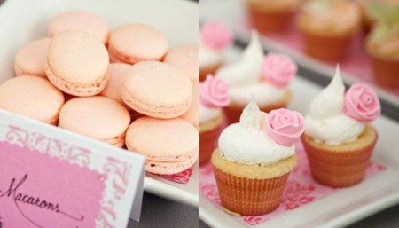 Macaron e Cupcake – Beleza e cores que dão vida a mesa!