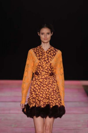 Selvageria e delicadeza na coleção de Giulia Borges – Fashion Rio Inverno 2011