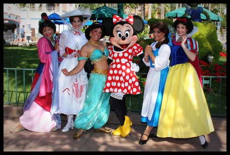 Parques de Walt Disney – Como fotografar com as Princesas da Disney