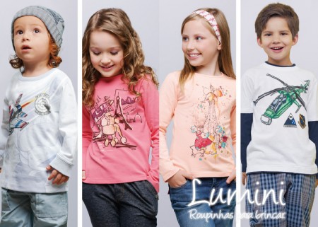 Roupas com luz e som prometem agitar a garotada no inverno Marisol