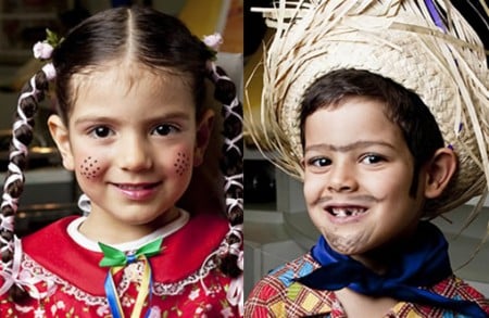 Festa Junina – Passo a passo e makes para a criançada arrasar. Maquiagem infantil para as festas de São João