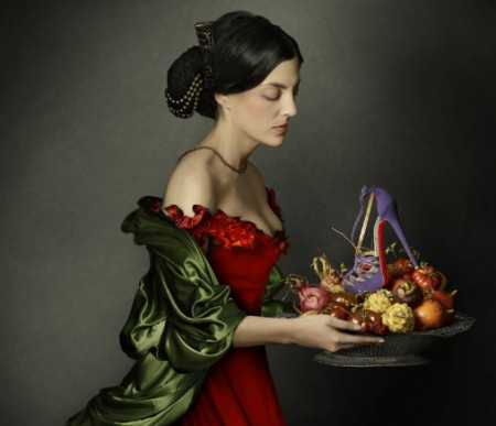 Campanha Christian Louboutin Outono/Inverno 2011 recria obras de arte