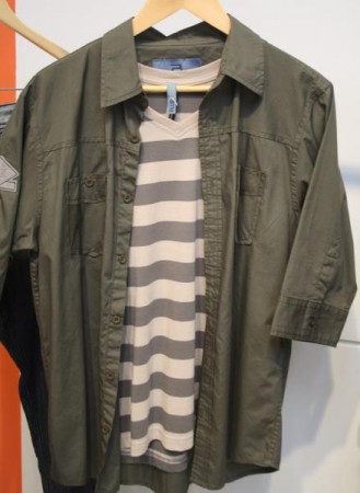 Renner Verão 2012 –  Moda Masculina com blocos de cores e muitas listras