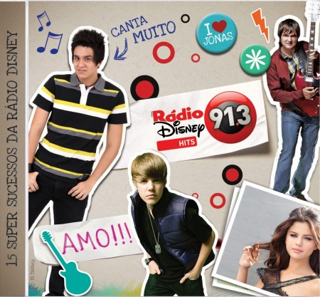 O CD Rádio Disney Hits está nas lojas