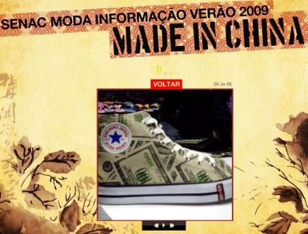 Boletim Eletrônico – Senac Moda Informação Verão 2009 – Made in China