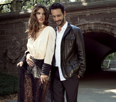 Rodrigo Santoro e Alessandra Ambrósio na Vogue de Dezembro