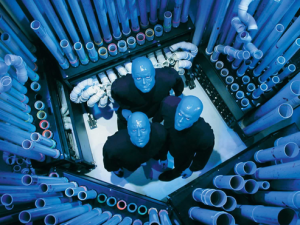 Bastidores de TIM Blue Man Group