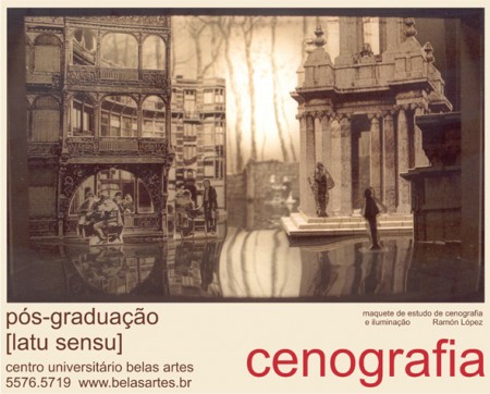 Centro Universitário Belas Artes oferece curso de Pós Graduação em Cenografia