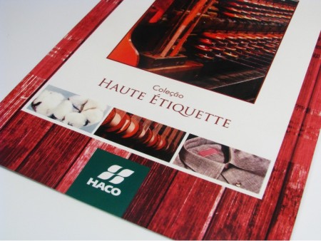 Haco lança coleção de produtos nobres, fabricados em teares de lançadeiras