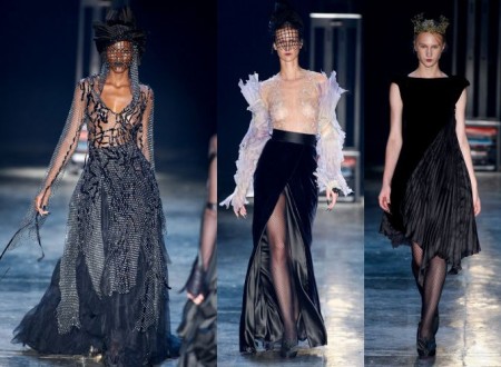 Vestidos de festa de Lino Villaventura trazem riqueza de detalhes – SPFW Inverno 2012