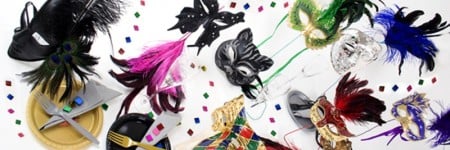 Carnaval 2012 – Máscaras para festas, decoração e vitrines