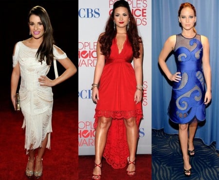 Vestidos de festa 2012 – Veja os vestidos das famosas no People’s Choice Awards