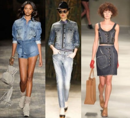 Jeans com força total no Fashion Rio Inverno 2012 – Confira os looks das principais marcas